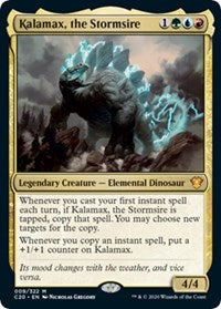 Kalamax, the Stormsire (Commander 2020) [Oversize Cards] | Magic Magpie