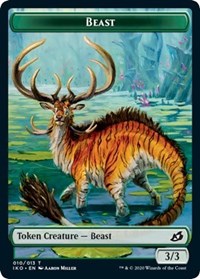 Beast Token [Ikoria: Lair of Behemoths] | Magic Magpie