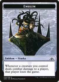 Vraska Emblem // Human Double-sided Token (Challenger 2020) [Unique and Miscellaneous Promos] | Magic Magpie