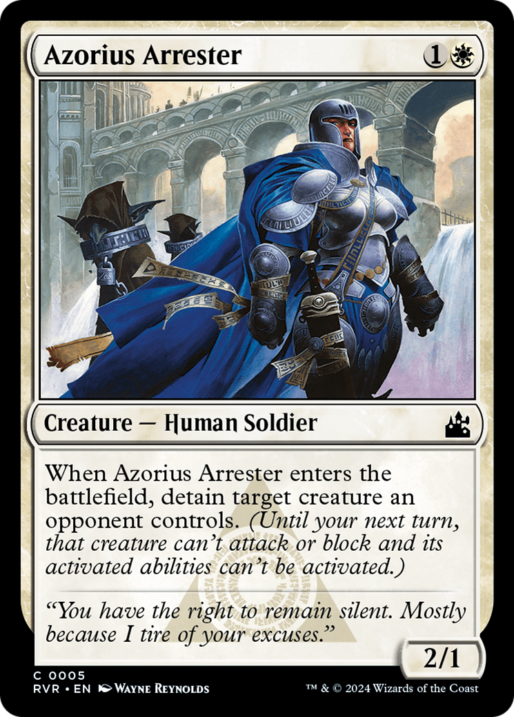 Azorius Arrester [Ravnica Remastered] | Magic Magpie