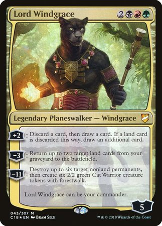 Lord Windgrace [Commander 2018] | Magic Magpie