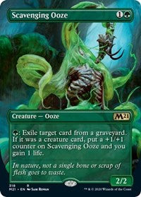 Scavenging Ooze (Alternate Art) [Core Set 2021] | Magic Magpie