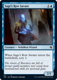 Sage's Row Savant [Jumpstart] | Magic Magpie