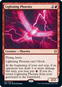 Lightning Phoenix [Jumpstart] | Magic Magpie