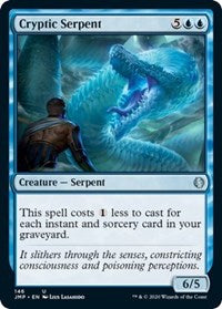 Cryptic Serpent [Jumpstart] | Magic Magpie