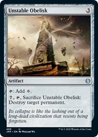 Unstable Obelisk [Jumpstart] | Magic Magpie