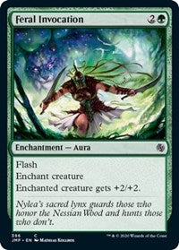 Feral Invocation [Jumpstart] | Magic Magpie