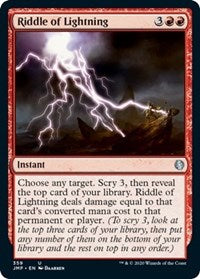 Riddle of Lightning [Jumpstart] | Magic Magpie