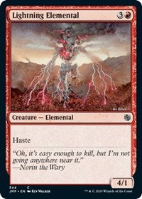 Lightning Elemental [Jumpstart] | Magic Magpie