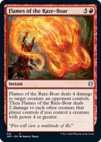 Flames of the Raze-Boar [Jumpstart] | Magic Magpie