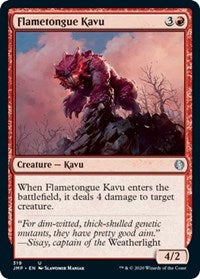 Flametongue Kavu [Jumpstart] | Magic Magpie