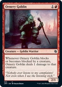 Ornery Goblin [Jumpstart] | Magic Magpie