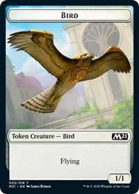 Bird Token [Core Set 2021] | Magic Magpie