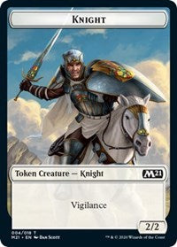 Knight Token [Core Set 2021] | Magic Magpie