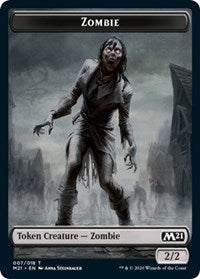 Zombie Token [Core Set 2021] | Magic Magpie