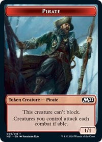 Pirate Token [Core Set 2021] | Magic Magpie