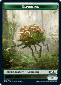 Saproling Token [Core Set 2021] | Magic Magpie