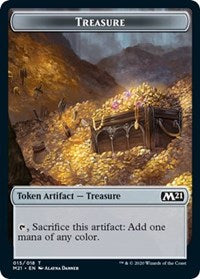 Treasure Token [Core Set 2021] | Magic Magpie