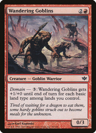 Wandering Goblins [Conflux] | Magic Magpie