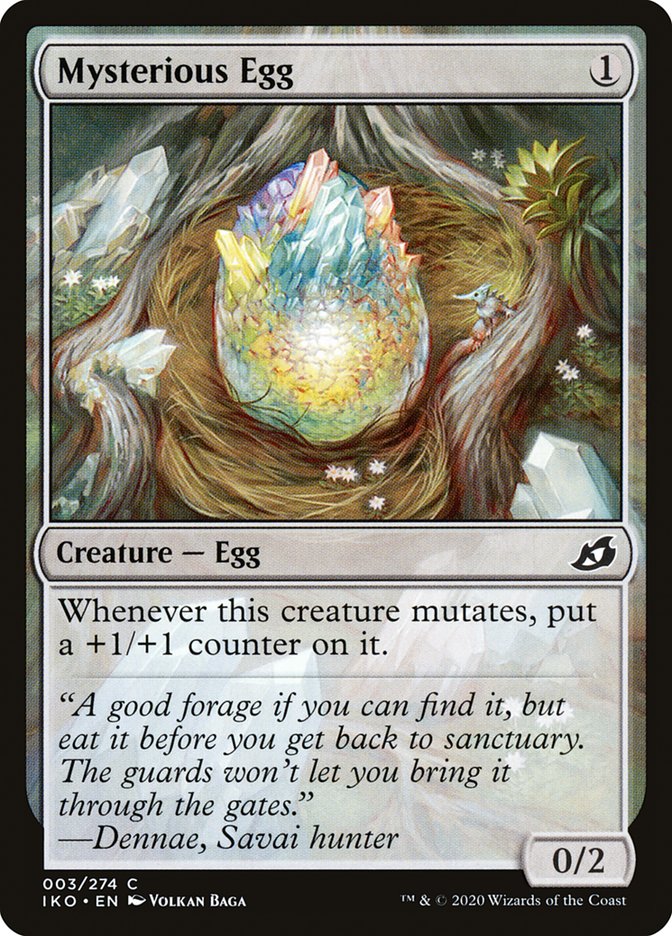 Mysterious Egg [Ikoria: Lair of Behemoths] | Magic Magpie