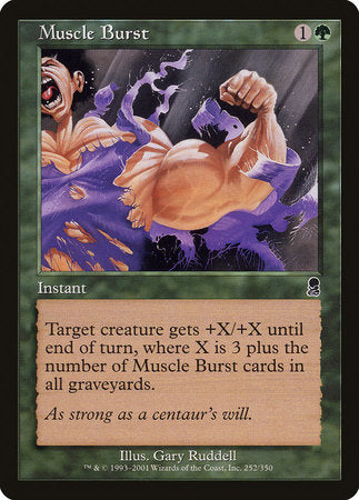 Muscle Burst [Odyssey] | Magic Magpie