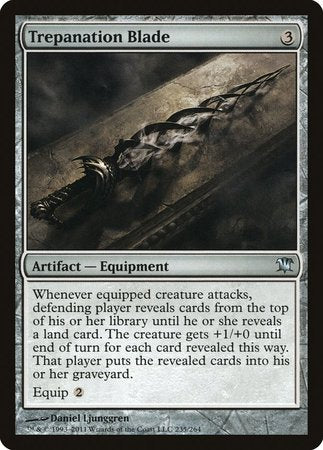 Trepanation Blade [Innistrad] | Magic Magpie