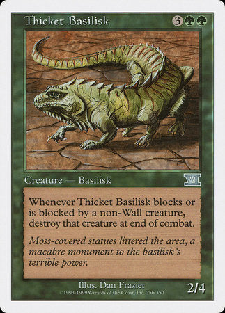 Thicket Basilisk [Classic Sixth Edition] | Magic Magpie