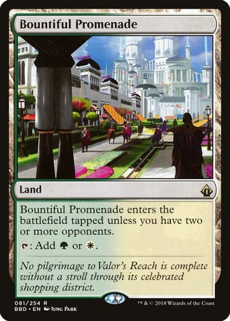 Bountiful Promenade [Battlebond] | Magic Magpie