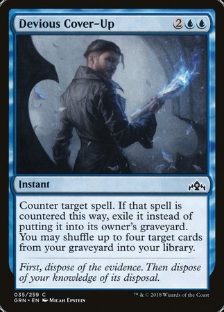 Devious Cover-Up [Guilds of Ravnica] | Magic Magpie