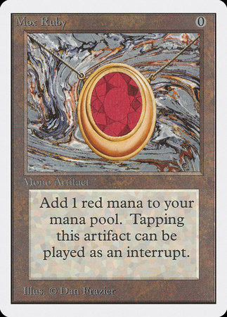 Mox Ruby [Unlimited Edition] | Magic Magpie