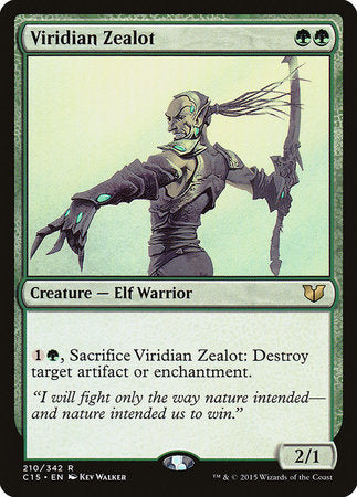 Viridian Zealot [Commander 2015] | Magic Magpie