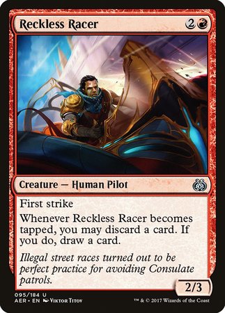 Reckless Racer [Aether Revolt] | Magic Magpie