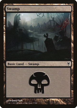 Swamp (37) [Duel Decks: Sorin vs. Tibalt] | Magic Magpie