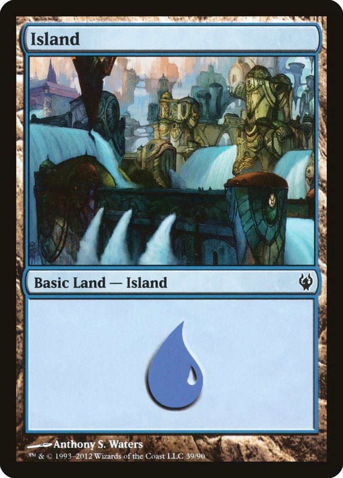 Island (39) [Duel Decks: Izzet vs. Golgari] | Magic Magpie