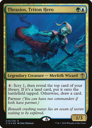 Thrasios, Triton Hero [Commander 2016] | Magic Magpie