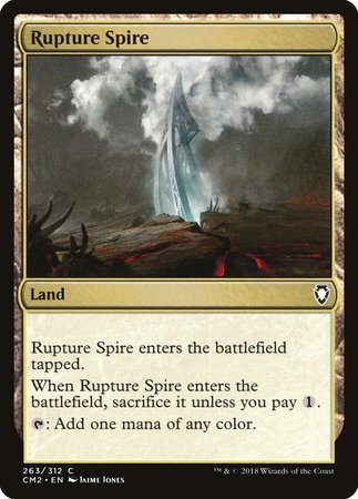 Rupture Spire [Commander Anthology Volume II] | Magic Magpie