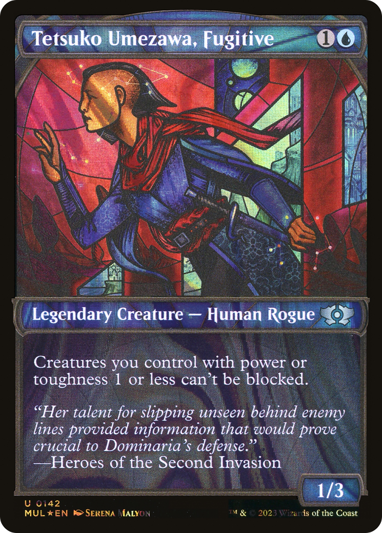 Tetsuko Umezawa, Fugitive (Halo Foil) [Multiverse Legends] | Magic Magpie