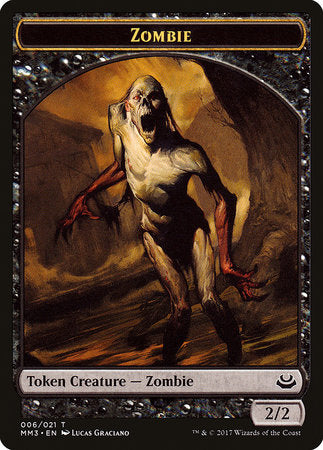 Zombie Token [Modern Masters 2017 Tokens] | Magic Magpie