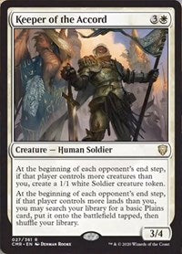 Keeper of the Accord [Commander Legends] | Magic Magpie