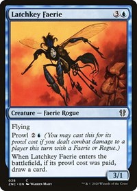 Latchkey Faerie [Zendikar Rising Commander] | Magic Magpie