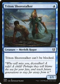 Triton Shorestalker [Zendikar Rising Commander] | Magic Magpie