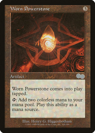 Worn Powerstone [Urza's Saga] | Magic Magpie