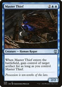 Master Thief [Zendikar Rising Commander] | Magic Magpie