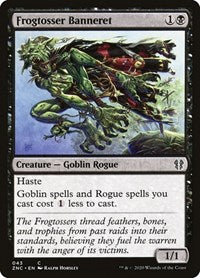 Frogtosser Banneret [Zendikar Rising Commander] | Magic Magpie