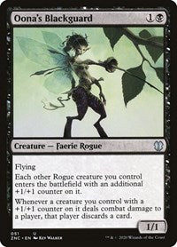 Oona's Blackguard [Zendikar Rising Commander] | Magic Magpie
