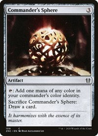 Commander's Sphere [Zendikar Rising Commander] | Magic Magpie