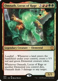 Omnath, Locus of Rage [Zendikar Rising Commander] | Magic Magpie