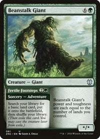 Beanstalk Giant [Zendikar Rising Commander] | Magic Magpie