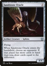 Sandstone Oracle [Zendikar Rising Commander] | Magic Magpie