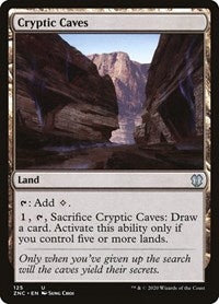 Cryptic Caves [Zendikar Rising Commander] | Magic Magpie